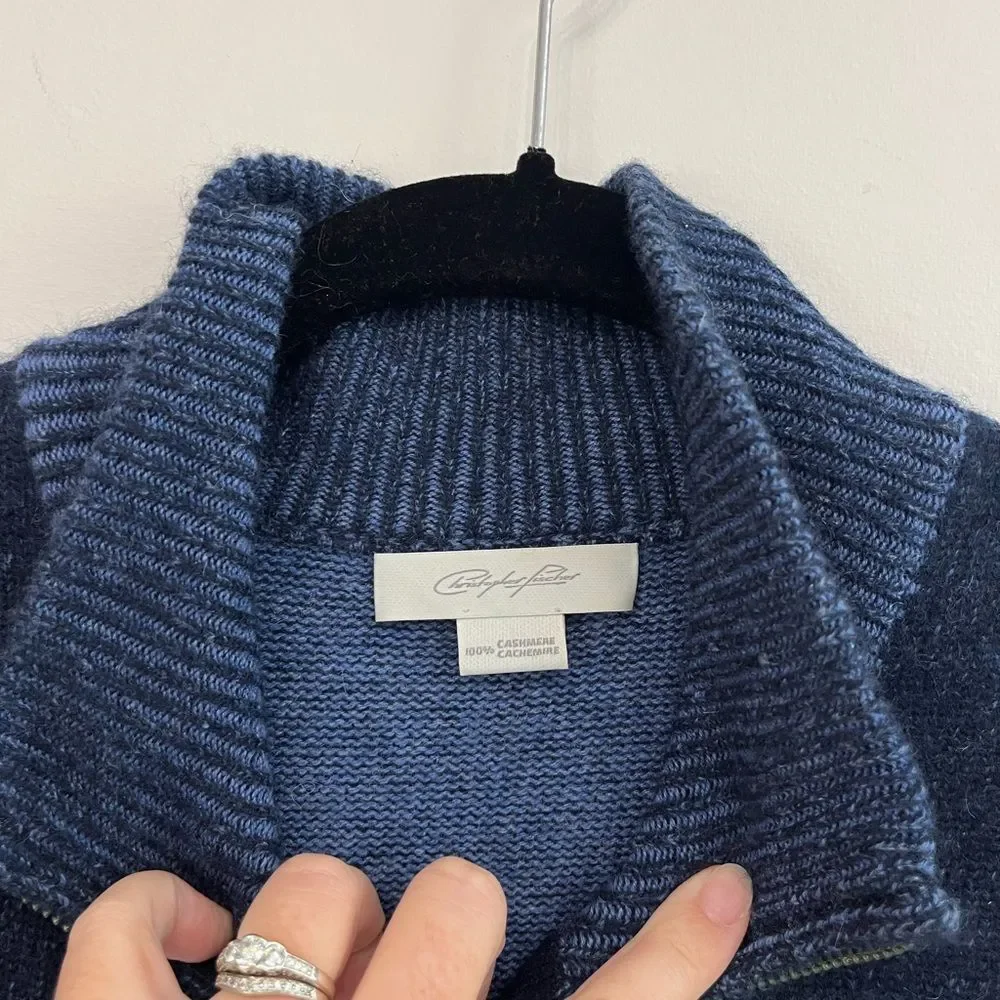 Christopher Fischer Mens Cashmere Sweater XL - Picture 4 of 9